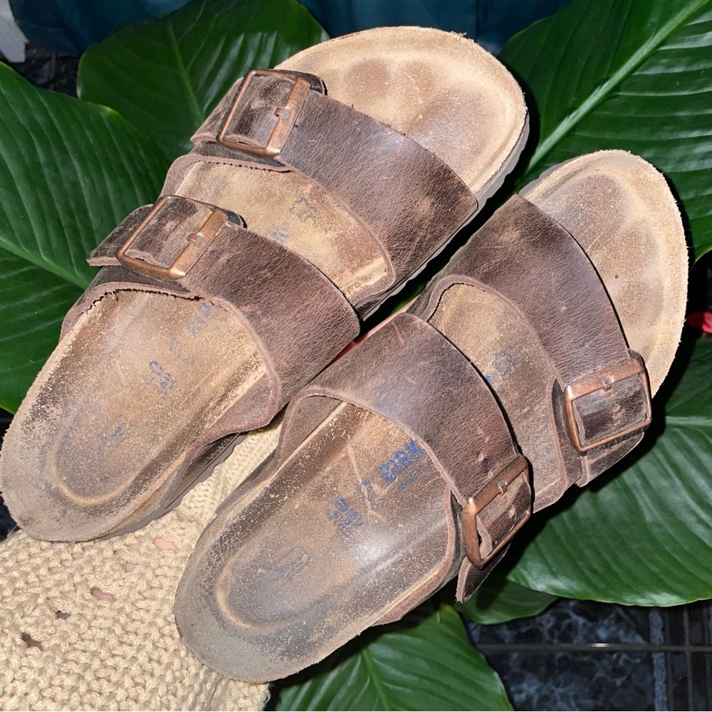 Birkenstock Arizona Leather Slide